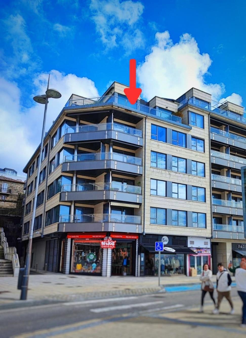 Luxury Centro Silgar Lejlighed Sanxenxo Eksteriør billede
