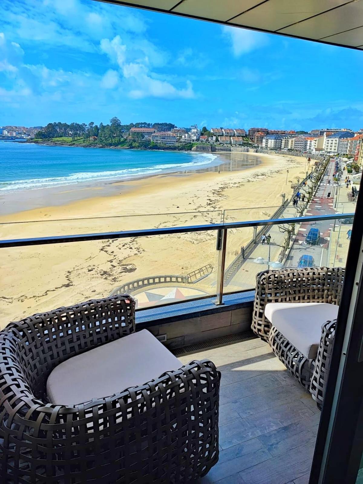 Luxury Centro Silgar Lejlighed Sanxenxo Eksteriør billede