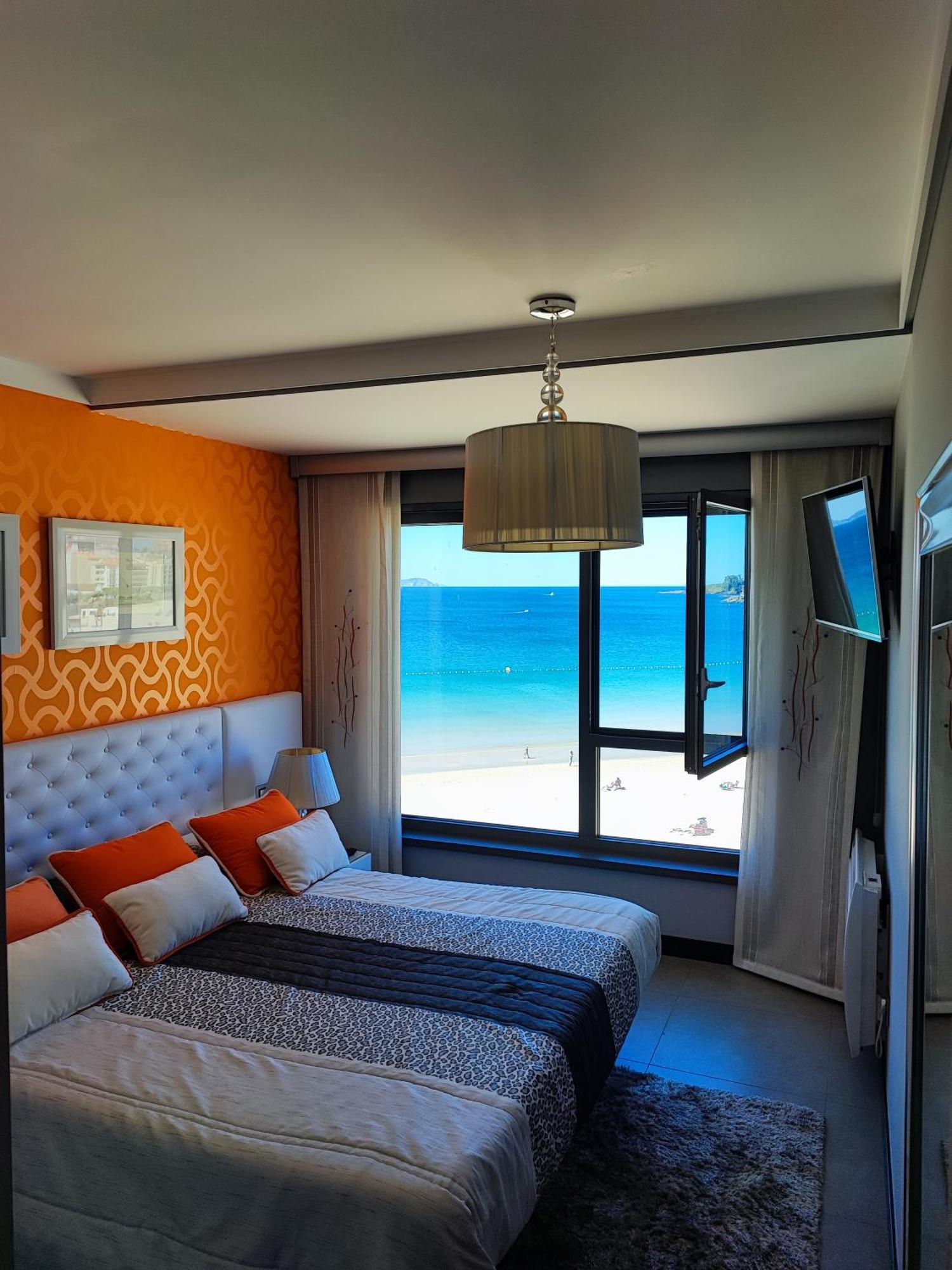 Luxury Centro Silgar Lejlighed Sanxenxo Eksteriør billede